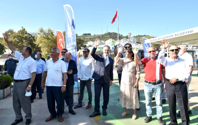Bursa'da 'Mavi Tur'la deniz sefası başladı