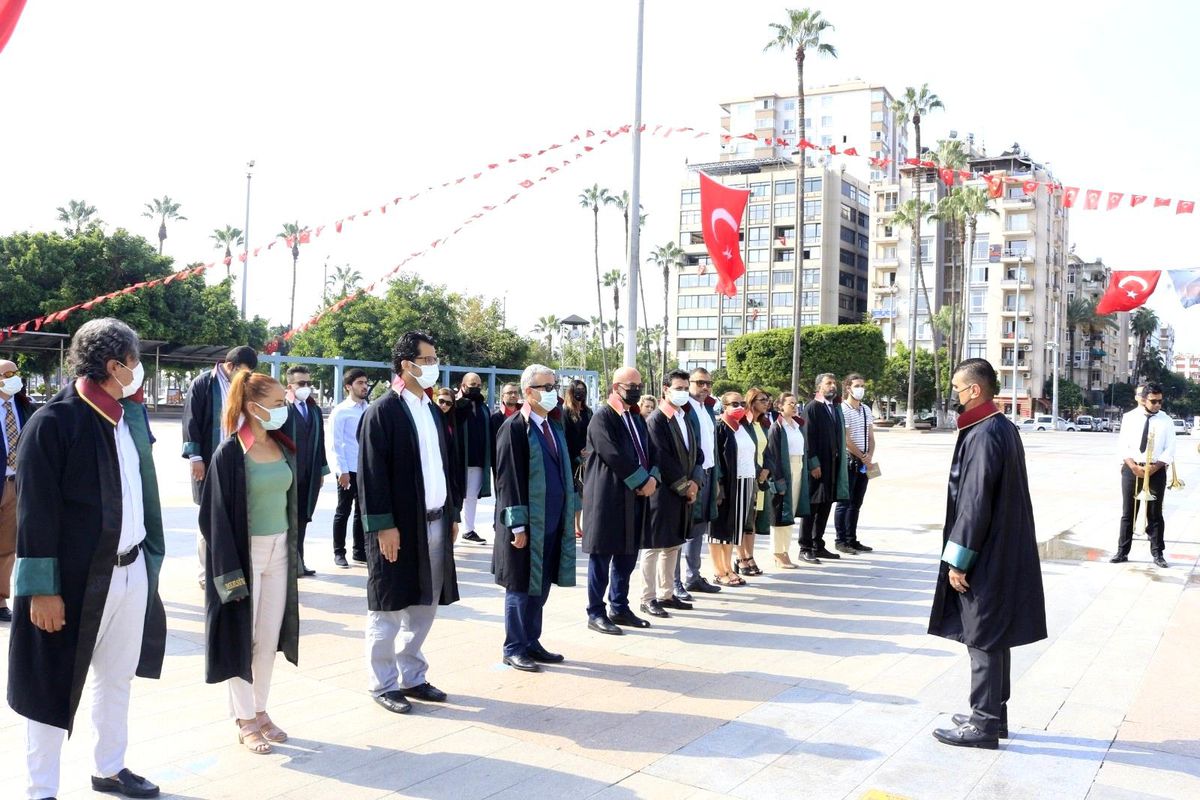 Mersin\'de adli yıl açılışı dolayısıyla tören düzenlendi