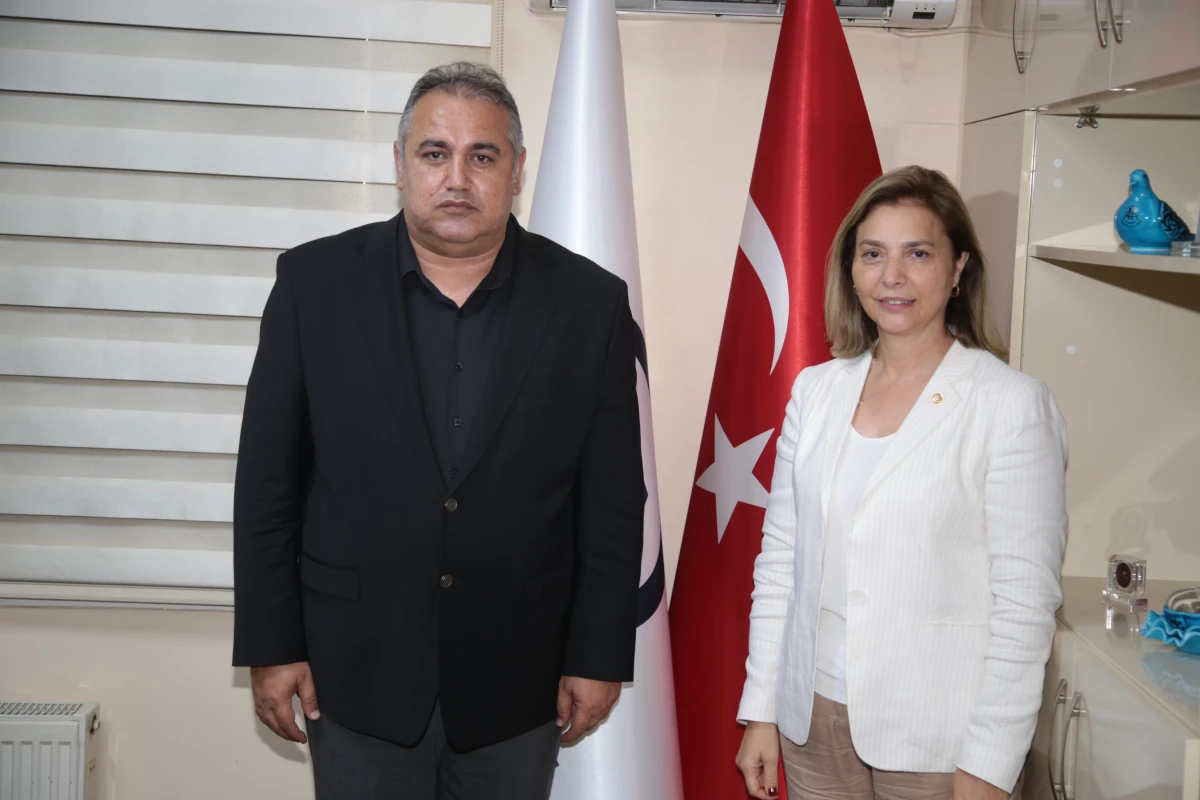 MHP Adana Milletvekili Ayşe Sibel Ersoy\'dan, AA Adana Bölge Müdürlüğüne ziyaret