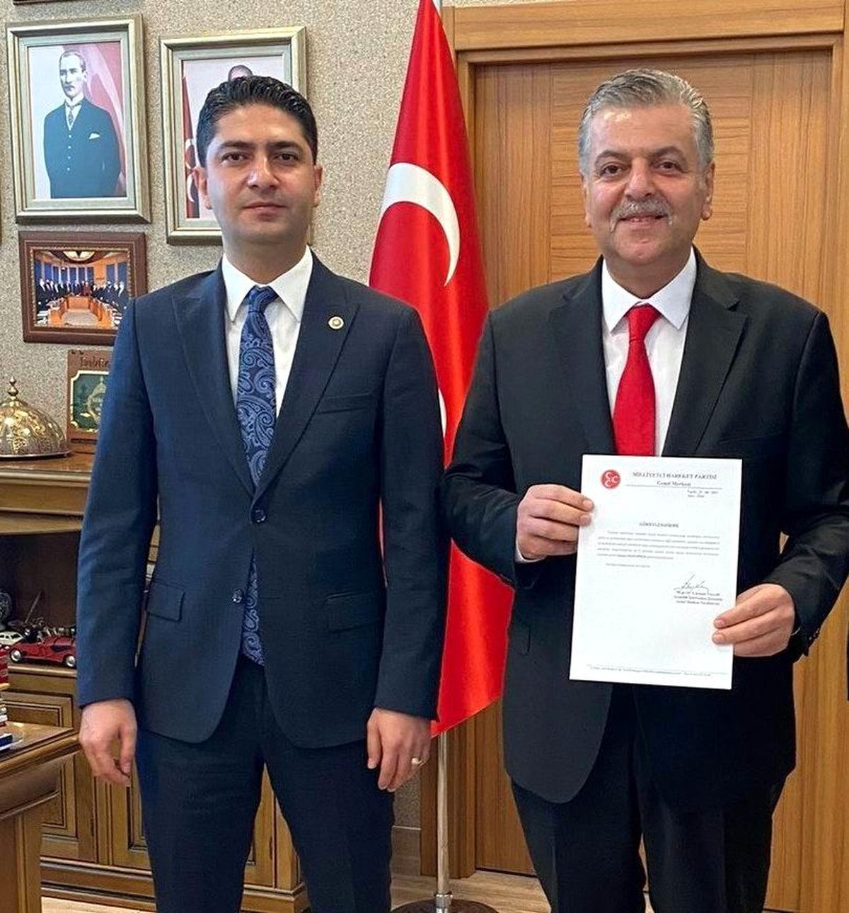 Milletvekili Özdemir\'den İncetoprak\'a tebrik