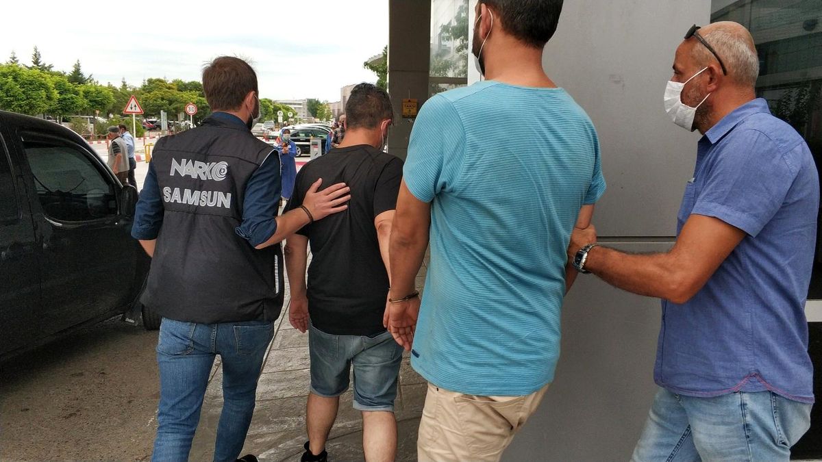 Samsun\'da uyuşturucu ticaretinden 4 kişi tutuklandı