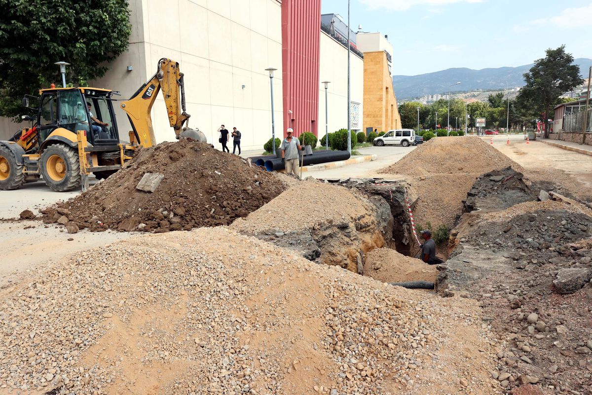 Tokat Belediyesi altyapı çalışmalarına devam ediyor