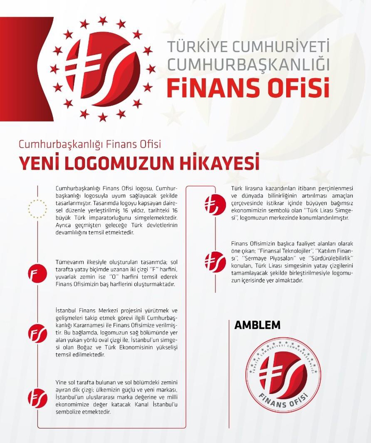 Cumhurbaşkanlığı Finans Ofisi logosunu yeniledi
