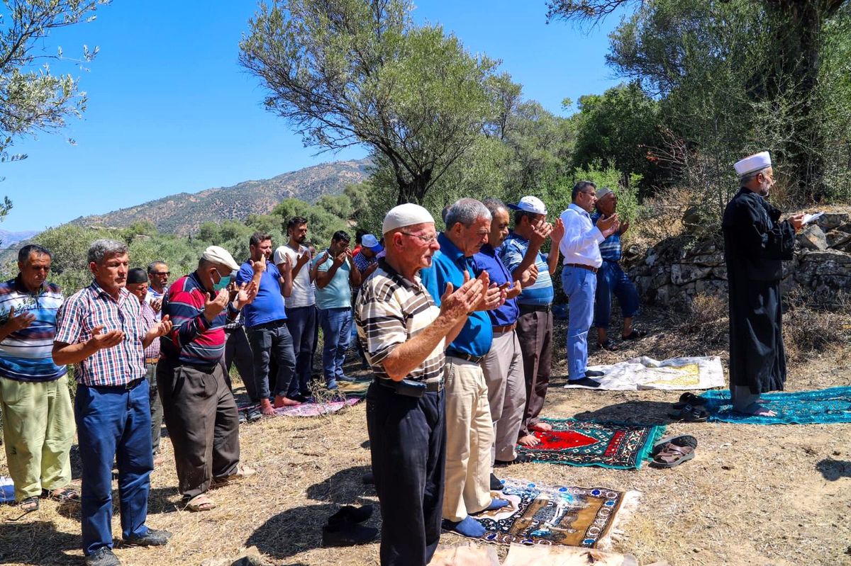 Köşk\'te yağmur duası yapıldı