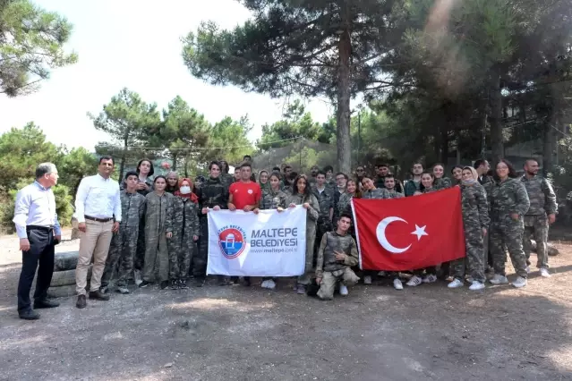 Maltepe'de gençlerin 'renkli' rekabeti