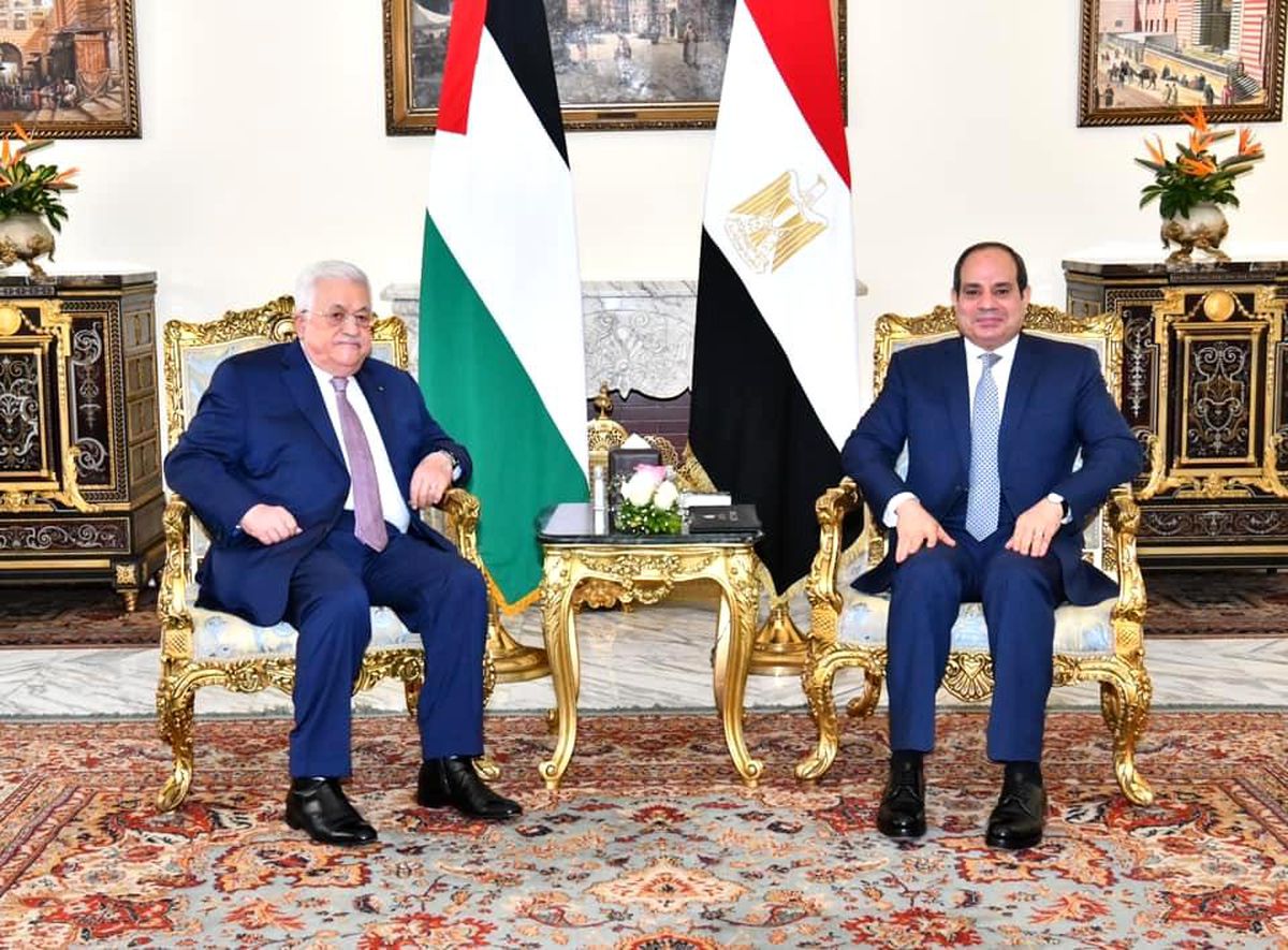 Son dakika haber... Mısır Cumhurbaşkanı Sisi, Filistin Devlet Başkanı Abbas\'la görüştü