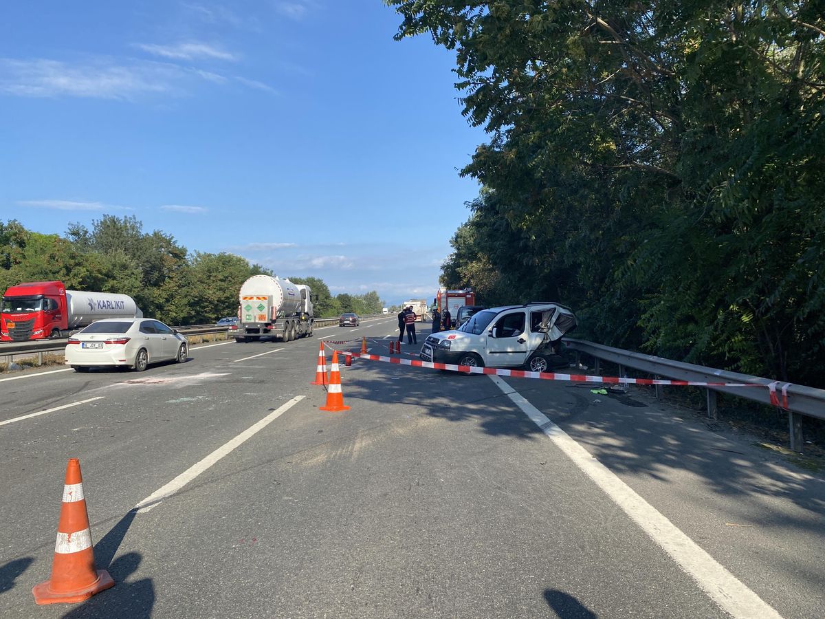 Sakarya\'da trafik kazasında yaralanan kadın, yaşam mücadelesini kaybetti