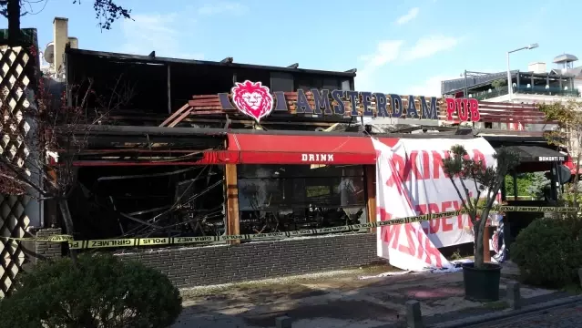 Son dakika haberleri | Samsun'da 2 kişinin öldürüldüğü bar gece yakıldı