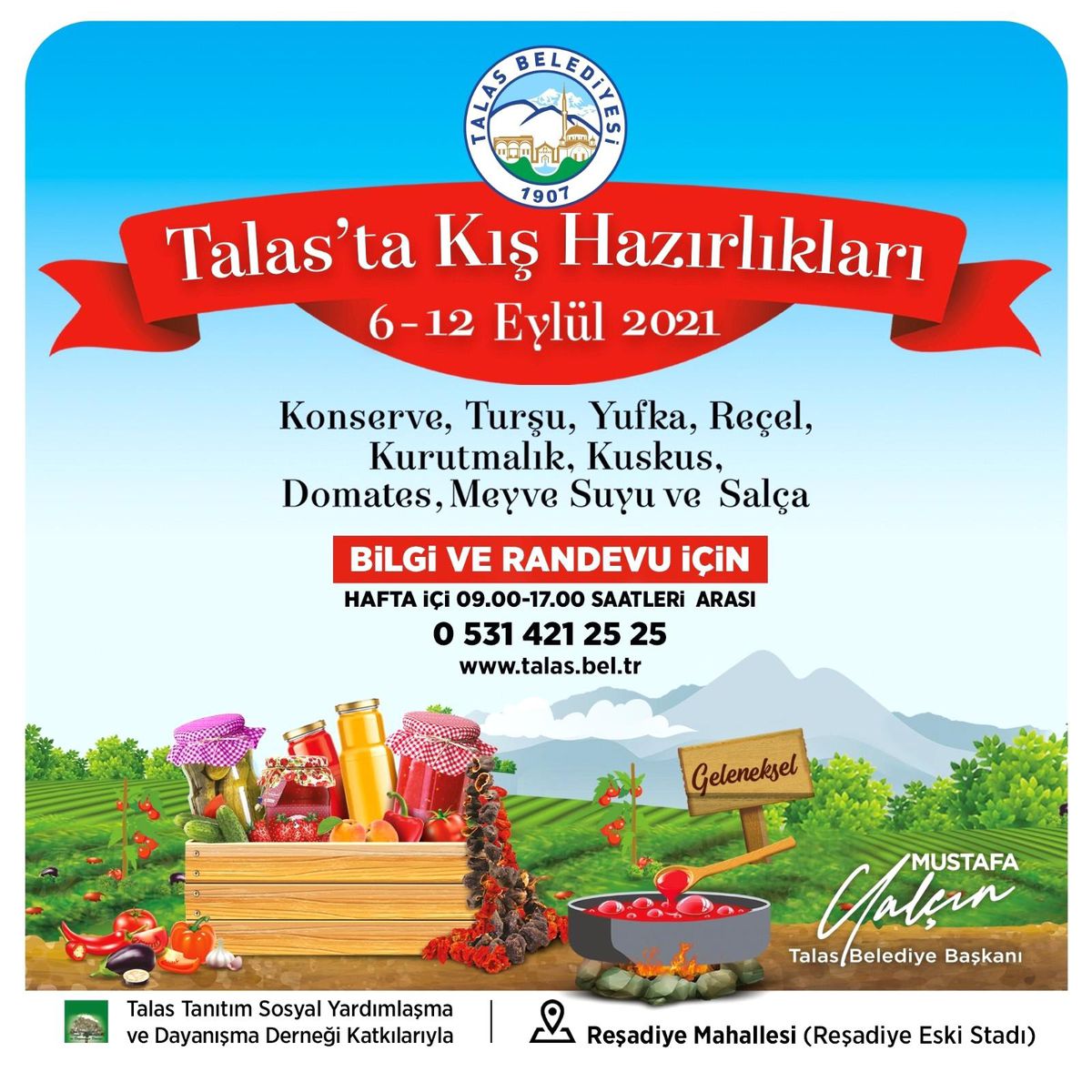 Talas\'ta kış hazırlıkları başlıyor