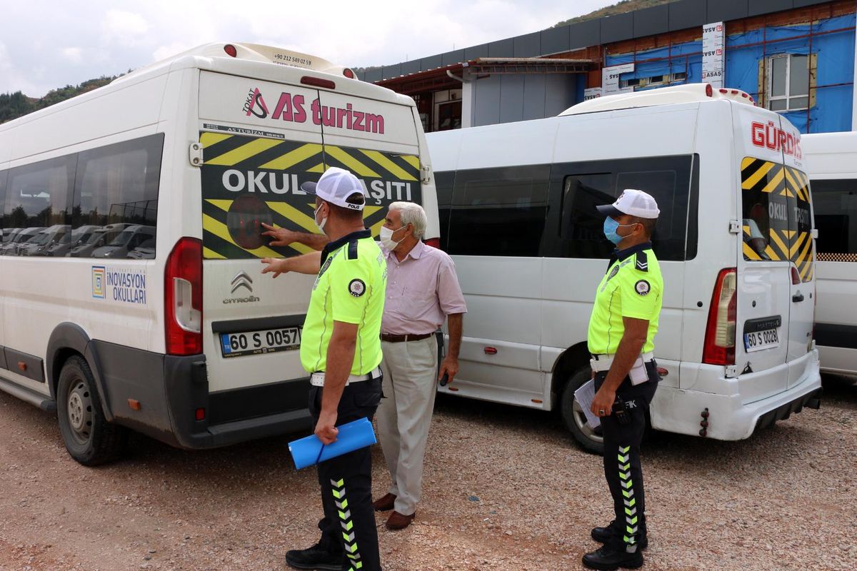 Tokat\'ta okul servisleri denetlendi