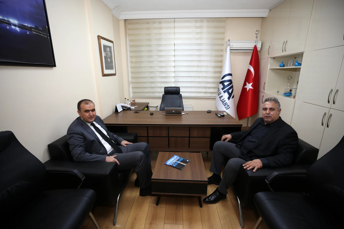 Yüreğir Kaymakamı Bingöl\'den, AA Adana Bölge Müdürlüğüne ziyaret
