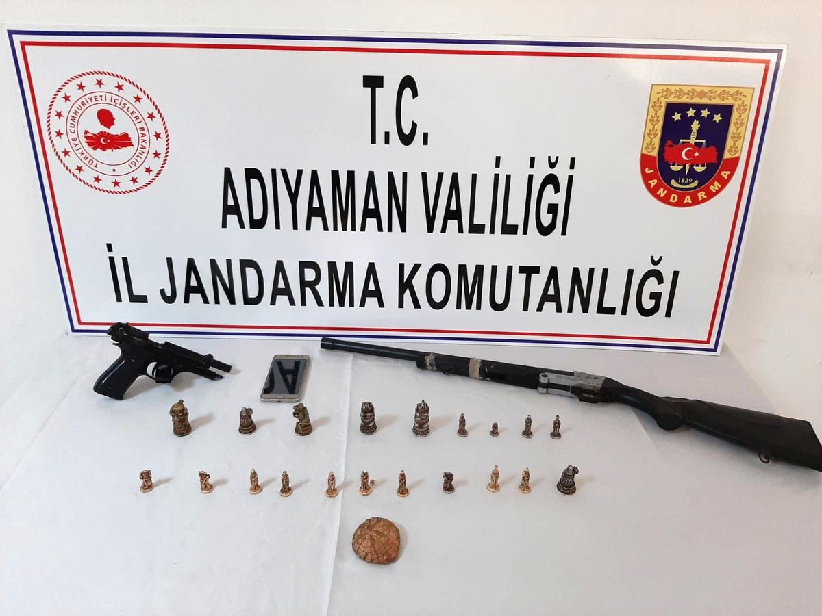 Adıyaman\'da tarihi eser ele geçirildi