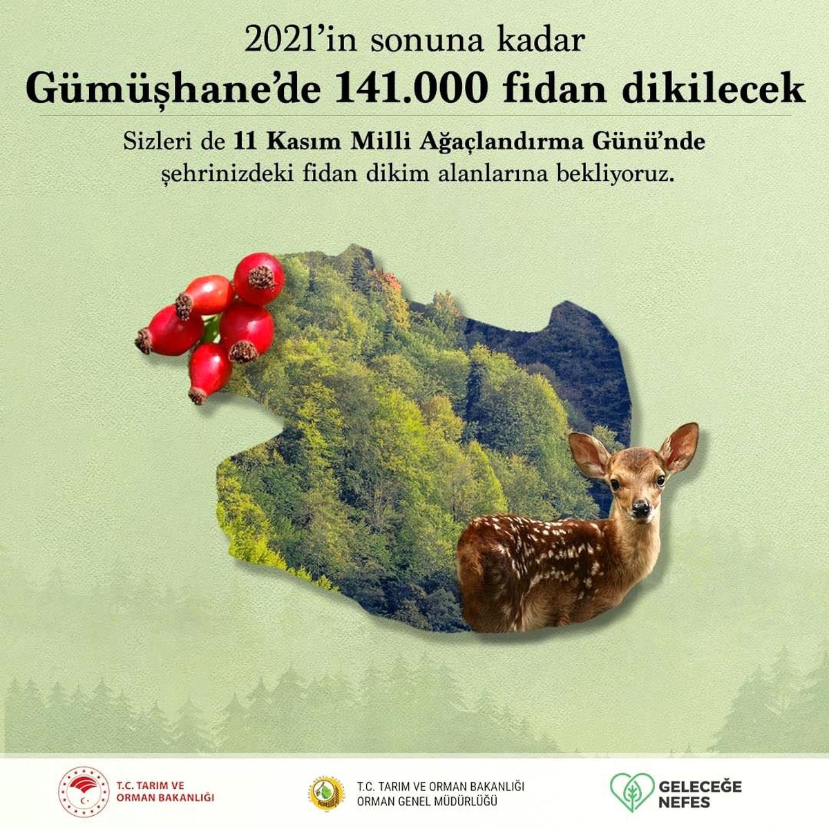 Bakan Pakdemirli\'den fidan dikme çağrısı