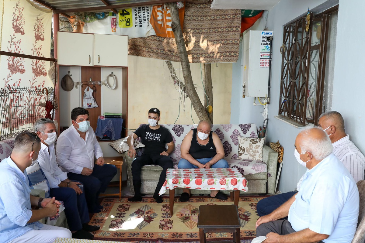 Bucalı gaziye vefa ziyareti