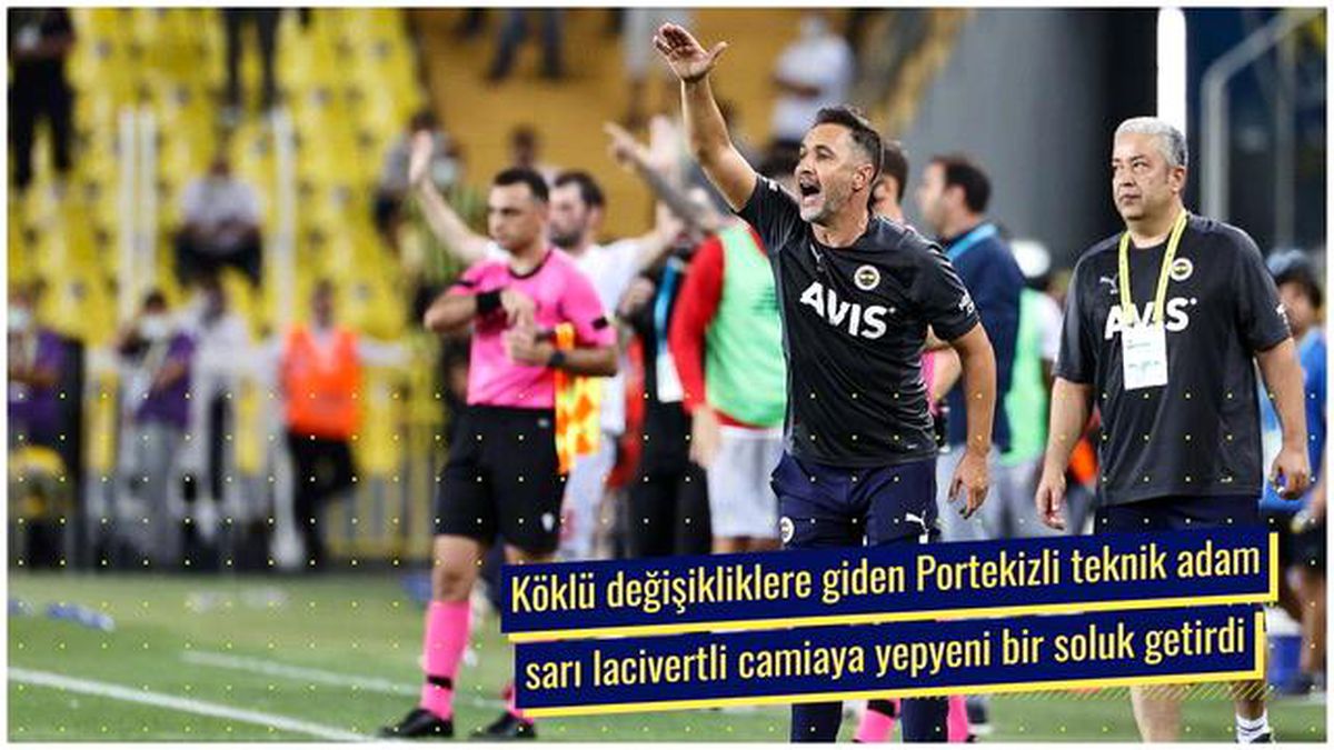 Fenerbahçe\'de Vitor Pereira Rüzgarı