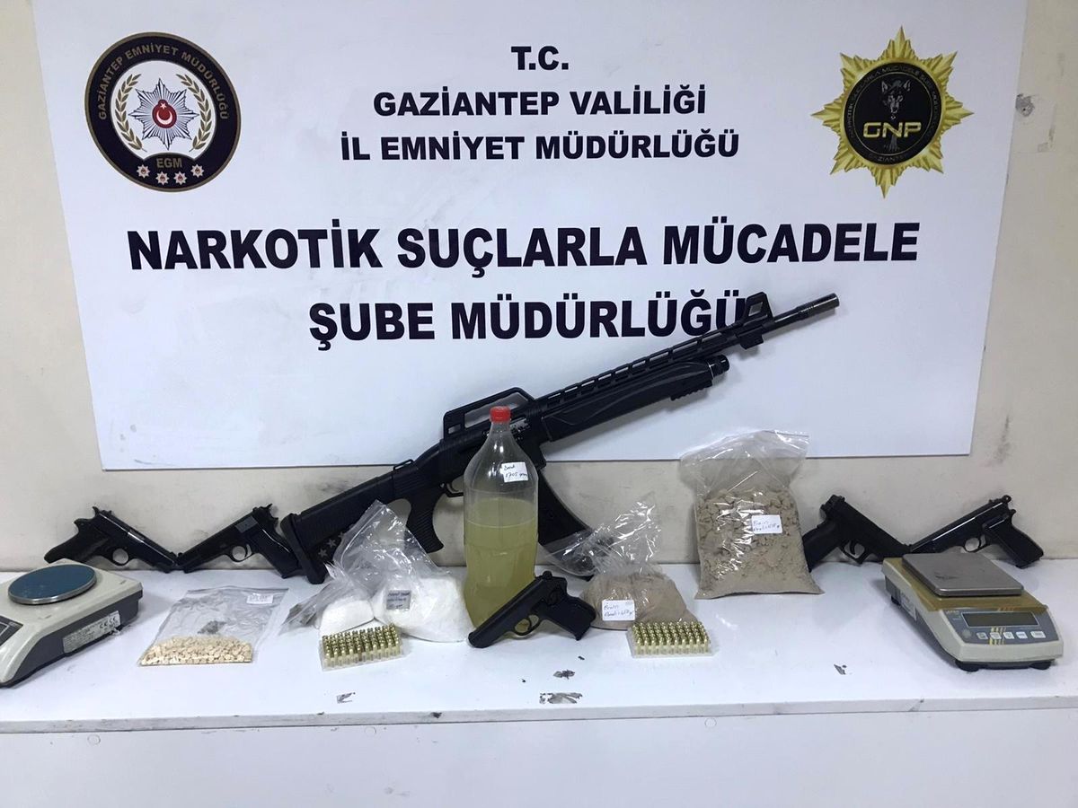 Gaziantep\'te uyuşturucu operasyonu
