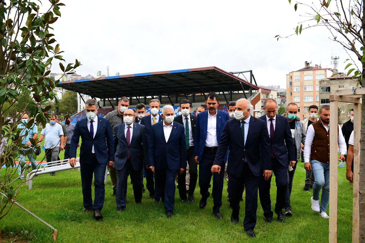 GENEL BAŞKAN VEKİLİ YILDIRIM VE BAKAN KURUM\'DAN MİLLET BAHÇESİ\'NE YAKIN İLGİ