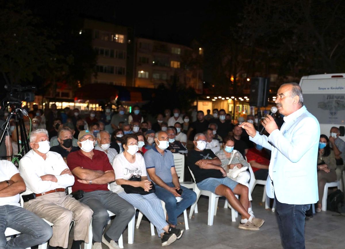 Güzelyalı imar plânı halka anlatıldı