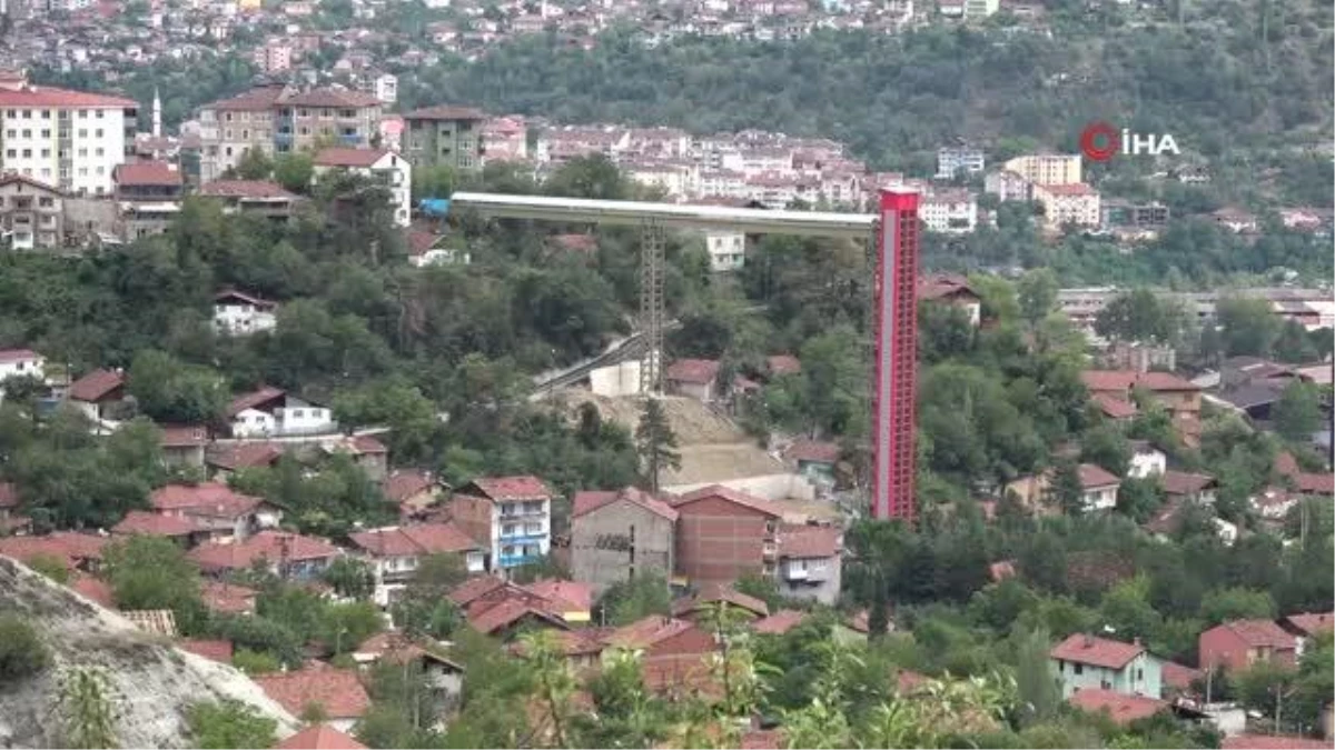 Karabük\'ün en yüksek kule asansörü hizmete açıldı
