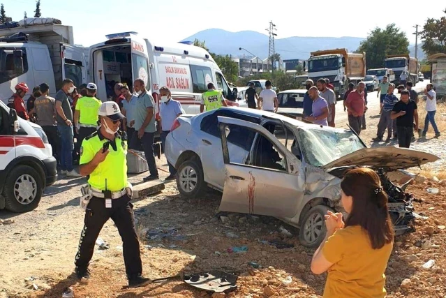 Menteşe'de kaza: 3 yaralı