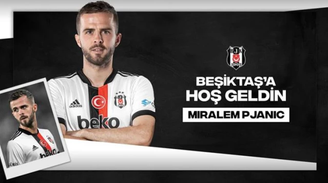 Miralem Pjanic resmen Beşiktaş'ta! İşte dünyaca ünlü futbolcunun Kara Kartal'a maliyeti