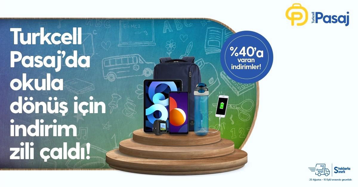 Okula dönüş kampanyaları Turkcell\'de