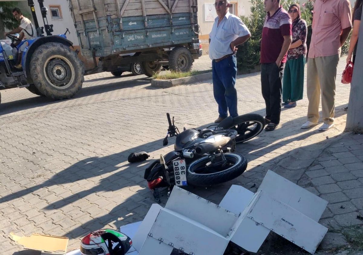 Son dakika haberi... Seydikemer\'de trafik kazası: 1 yaralı