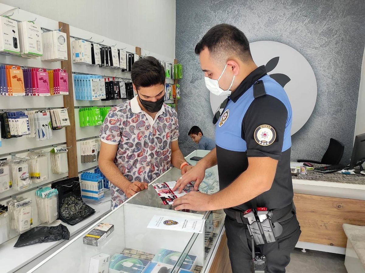 Toplum destekli polislerden vatandaşlara dolandırıcılık uyarısı