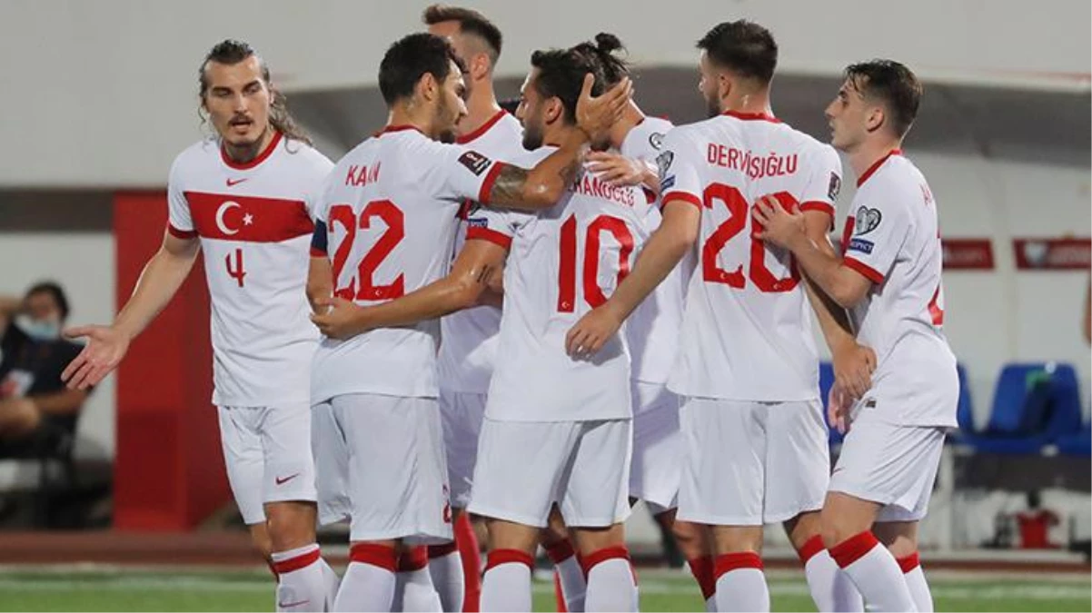 2022 Dünya Kupası Elemeleri G Grubu\'nda Türkiye, deplasmanda Cebelitarık\'ı 3-0 mağlup etti