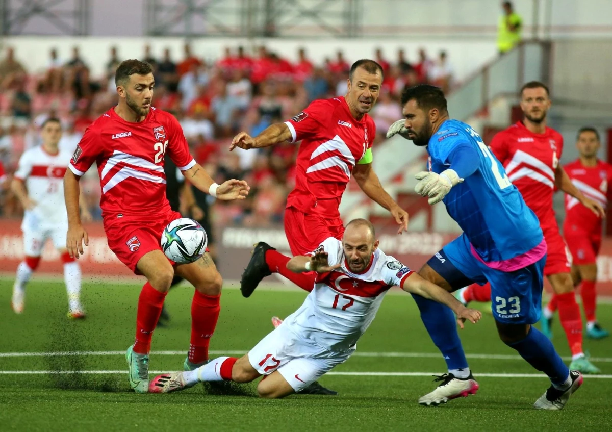 A Milli Futbol Takımı, 2022 FIFA Dünya Kupası Avrupa Elemeleri G Grubu\'ndaki 5. maçında deplasmanda Cebelitarık\'ı 3-0 yendi.