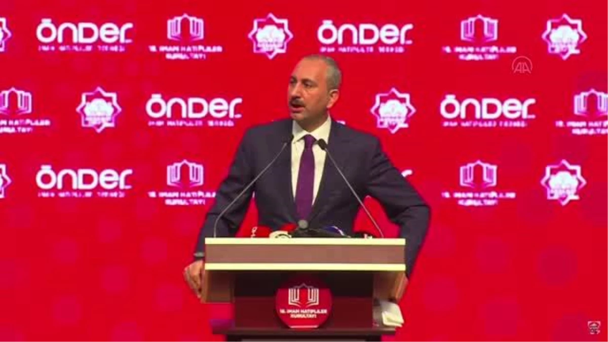 Son dakika... Adalet Bakanı Gül: "84 milyonun makbul bir vatandaş olduğu inancı bizim ortak değerlerimizdir"