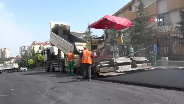 Asfalt sezonu hız kesmeden devam ediyor