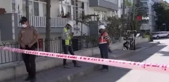 Başkentte taşıyıcı kolonlarında çatlak oluşan bina tamamen boşaltıldı