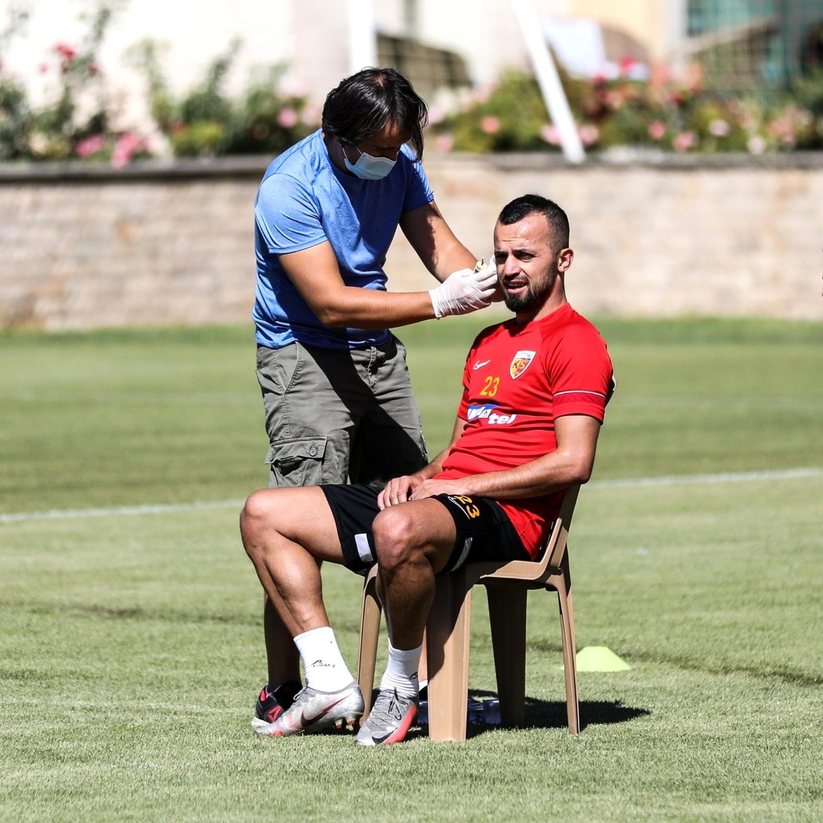 Kayserispor, laktat testinden geçti