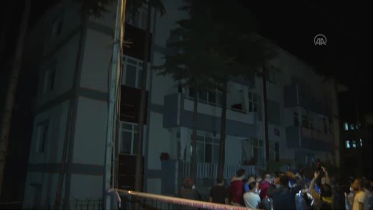 Kolonu patlayan 24 daireli bina boşaltıldı