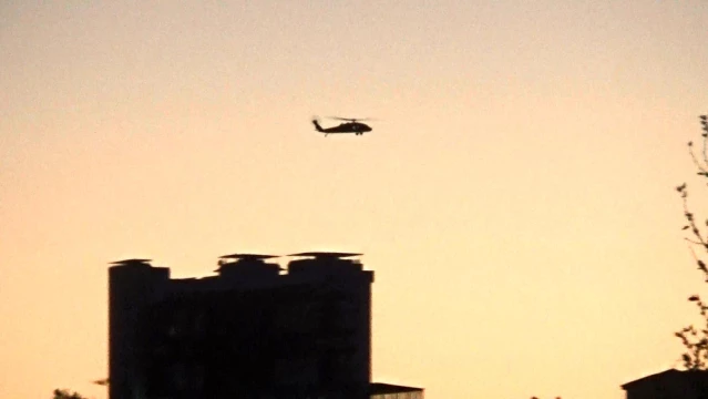 Terör bitti, helikopterler insan sağlığı için havalandı