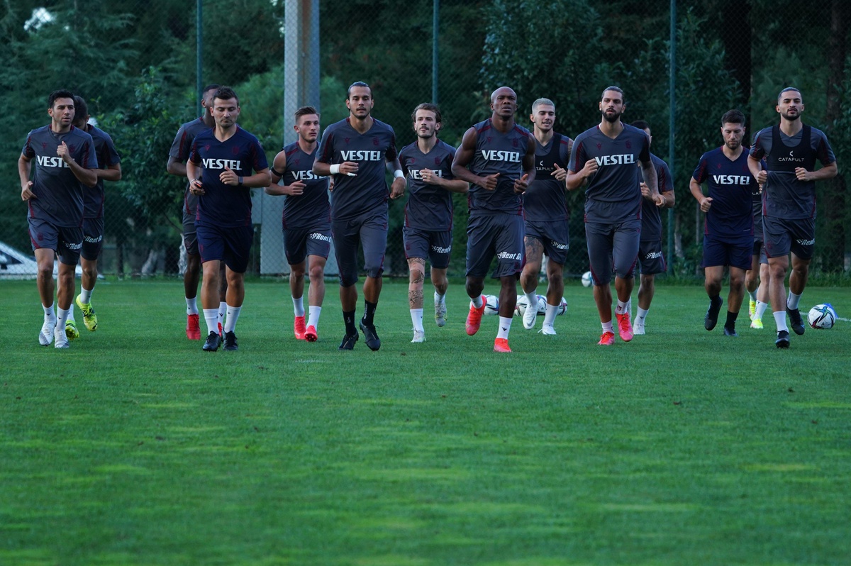 Trabzonspor, Galatasaray maçının hazırlıklarını sürdürüyor