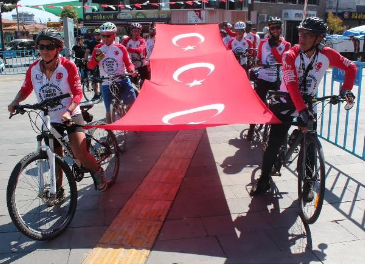 Büyük Taarruz Bisiklet Turu\'nun durağı Alaşehir