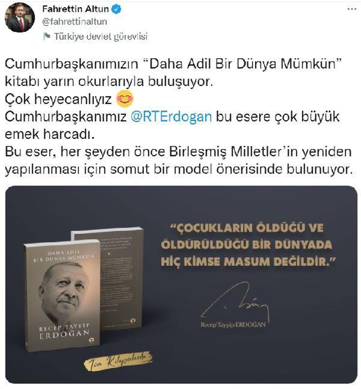 Cumhurbaşkanı Erdoğan\'ın kaleme aldığı kitap yarın çıkıyor