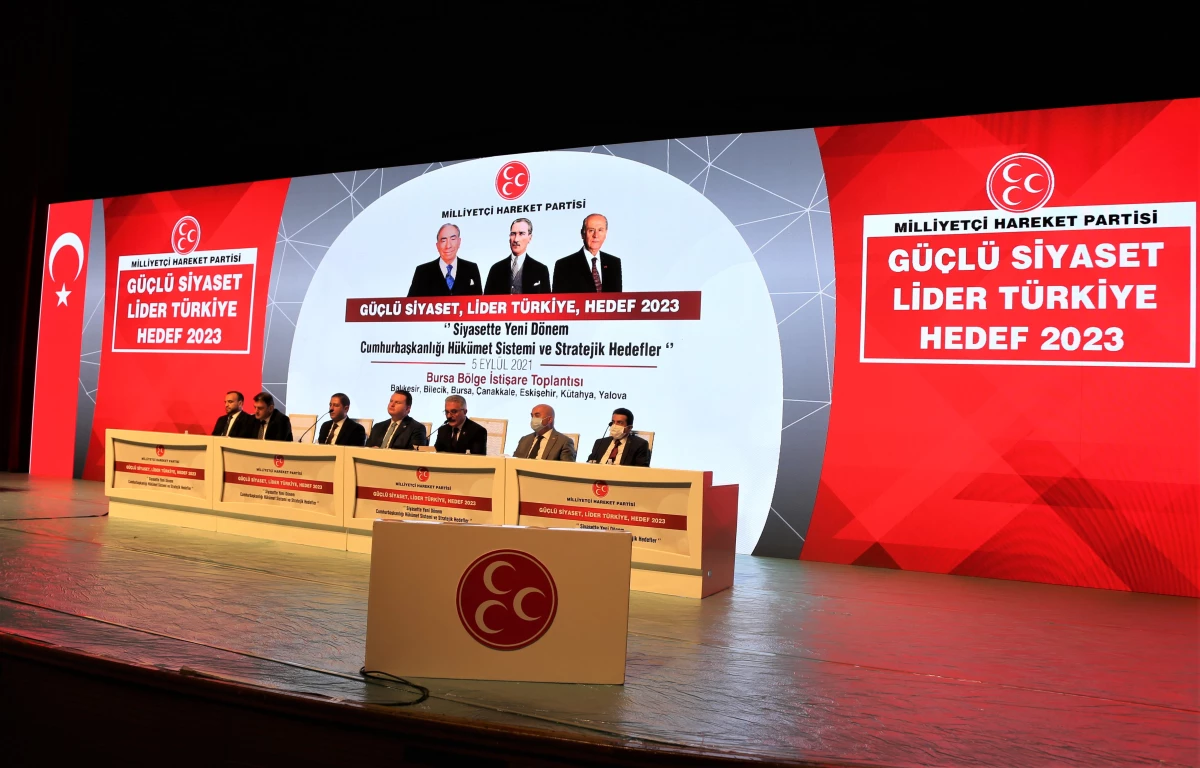MHP\'nin "Güçlü Siyaset, Lider Türkiye, Hedef 2023" toplantılarının ilki Bursa\'da yapıldı