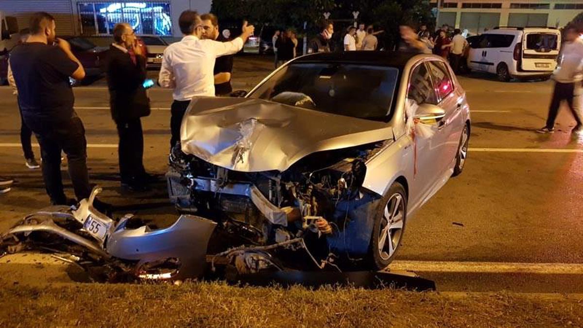 Son dakika... Samsun\'da trafik kazası: 1 yaralı