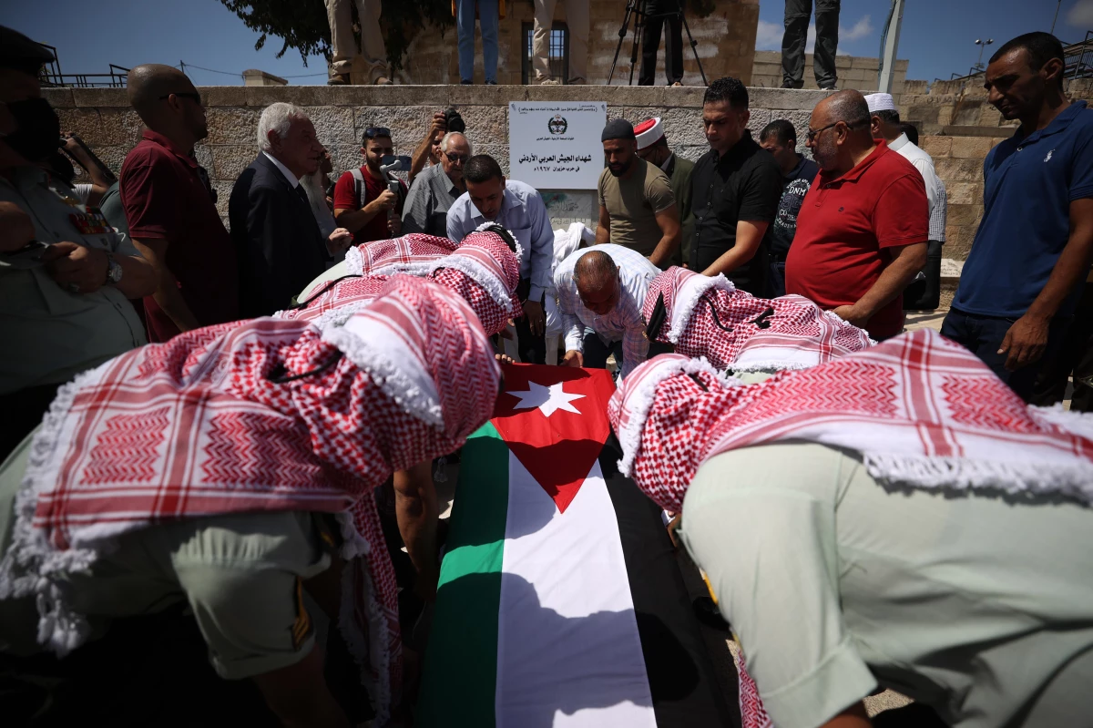 Son dakika haberleri | 1967\'deki savaş sırasında Kudüs\'te ölen Ürdünlü askerin cenaze namazı Mescid-i Aksa\'da kılındı