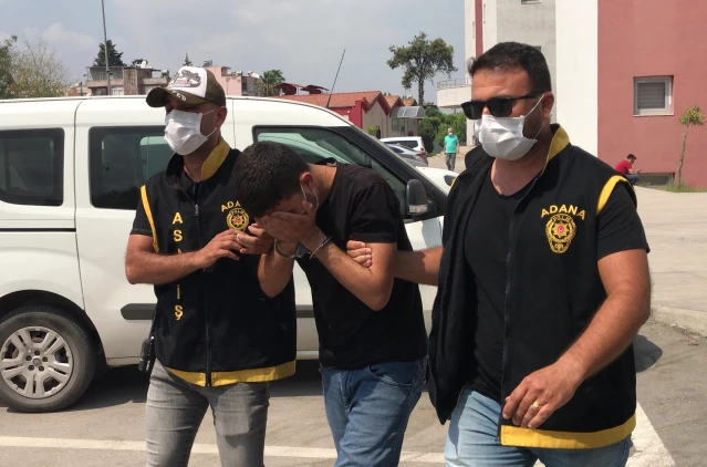 Adana'da kapkaç şüphelisi kameradan tespit edilerek yakalandı