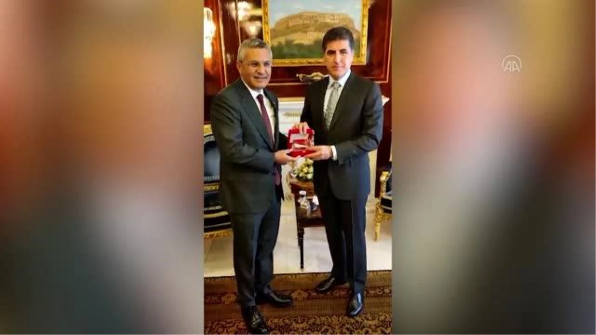 CHP heyeti Erbil\'de IKBY Başkanı Barzani ile görüştü (2)