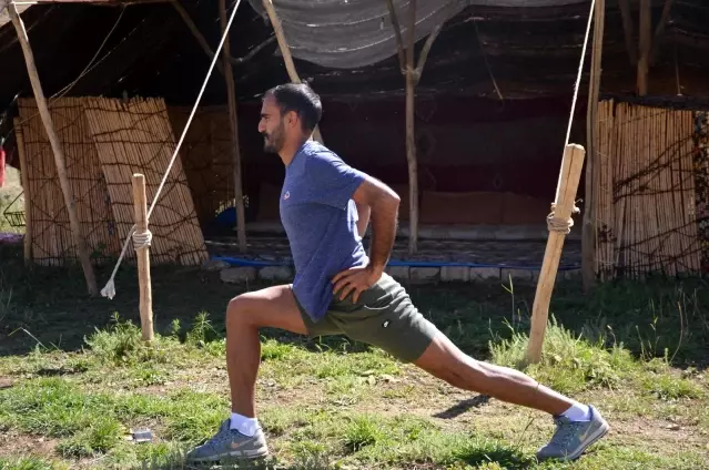 Antrenmanlarını yaylada yapıyor... Çobanlıktan milli atletliğe uzanan başarı hikayesi