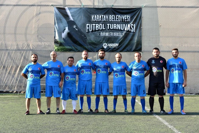 Karatay Belediyesi birimler arası futbol turnuvası başladı
