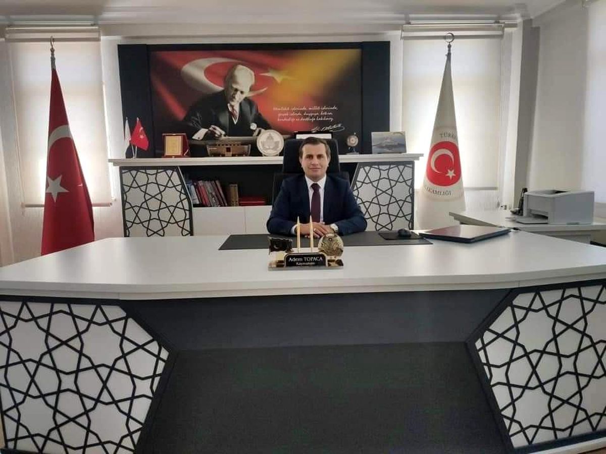 Kaymakam göreve Afad desteğiyle başladı
