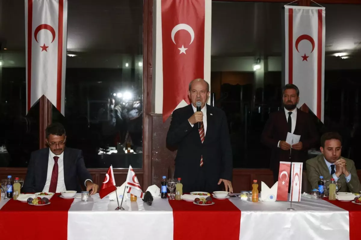 KKTC CUMHURBAŞKANI TATAR: TÜRKİYE\'YE BAĞLILIK, TARİHİN VERDİĞİ SORUMLULUKTUR