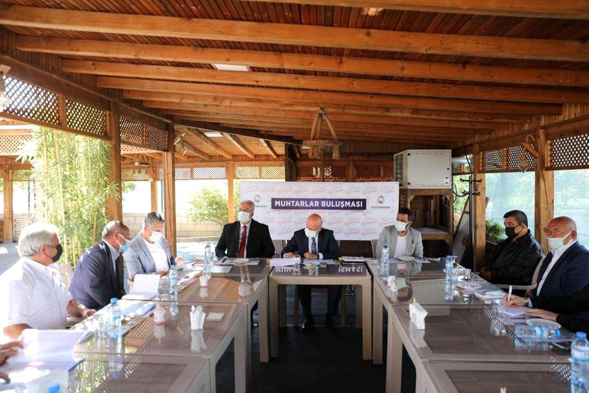 Kocasinan\'da sonbahar dönemi muhtarlar toplantısı yapıldı