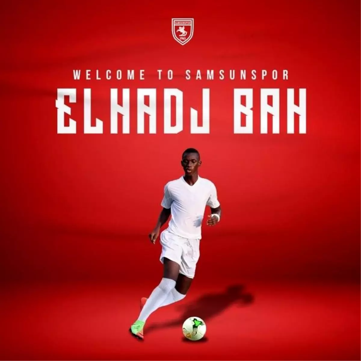 Samsunspor, Gineli forvet Elhadj Abdourahamane Bah\'ı kadrosuna kattı